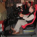 B A Racer Simulator Night